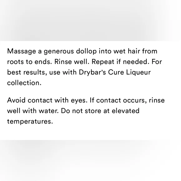 Drybar Cure Liqueur Shampoo and Conditioner with Gin Twist Curl Cream - Picture 10 of 15